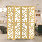 VINGLI 70'' H Room Divider, Non-Woven Fabric Privacy Screen, Indoor Partition - Image 8