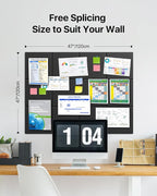 Large Cork Boards for Walls, Cork Boards for Office Decor, Felt Board - Image 2