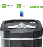 Aurora Anti-Jam 16-Sheet Crosscut Paper/CD and Credit Card Shredder/ 5-Gallon - Image 4