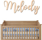 Personalized Wooden Name Sign for Nursery by Woodartis