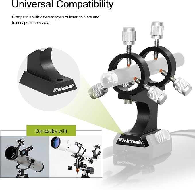 Astromania Aluminum Alloy Adjustable Laser Finder Scope Mounting Bracket - Image 4