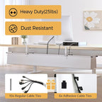Under Desk Cable Management Tray - Image 5
