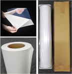 RCdepot1-1 x 36 inch x 100 ft Matte Polypropylene Banner roll (self adhesive) film poly Vinyl Waterproof, Tear Resistant, 2 inch core, Wide Format Inkjet print poster signs pvc