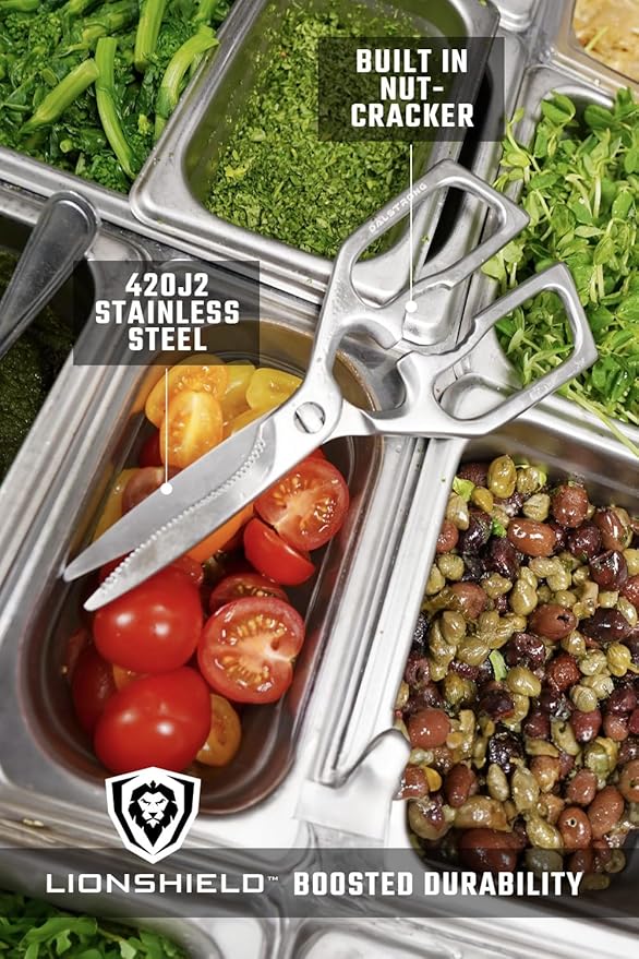 Dalstrong Kitchen Scissors All Purpose- Japanese Stainless Steel - Image 5