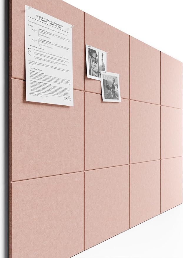 Bumusty Large Cork Board 47"x35" Alternative by Bumusty
