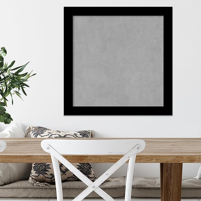 Amanti Art Black Framed Magnetic Board 23x23 Medium Vision Board - Image 5
