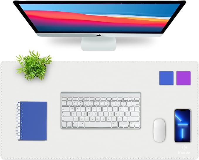 K KNODEL Desk Mat, Dual-Sided Office Desk Pad, Waterproof Desk Mat by K+KNODEL