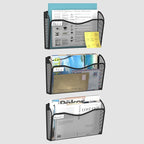 BOHDK Wall File Organizer, Mesh Hanging File Organizer, Home Office - Image 6