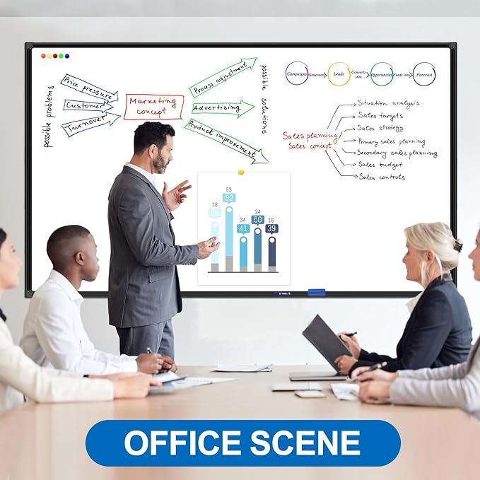 H-Qprobd Large White Board Dry Erase Board - Image 6