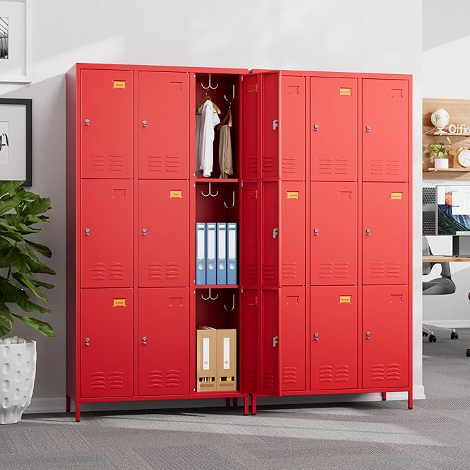 SUPEER 9 Doors Metal Locker - Image 2