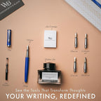 Wordsworth & Black Fountain Pen Gift Set, Includes Bottle, 6 Cartridges - Image 4
