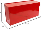 NACH Red Envelope Wall Mount Mailbox, Rust Resistant Metal Mailbox, Mailboxes - Image 9
