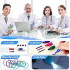 24 pcs Nurse Pen Set Include Permanent Marker Pen Pen Lights - Image 6