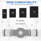 AboveTEK Tablet Stand Holder, Stylish Aluminum iPad Stands, Foldable 360° - Image 2