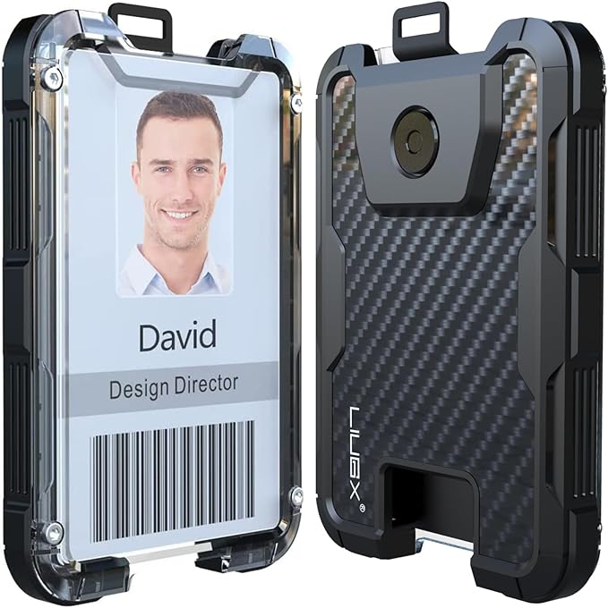 LIUGX Carbon Fiber Badge Holder - Image 3