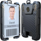LIUGX Carbon Fiber Badge Holder - Image 3