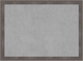 Amanti Art Grey Framed Magnetic Board 23x31 Medium Vision Board by AmantiArt