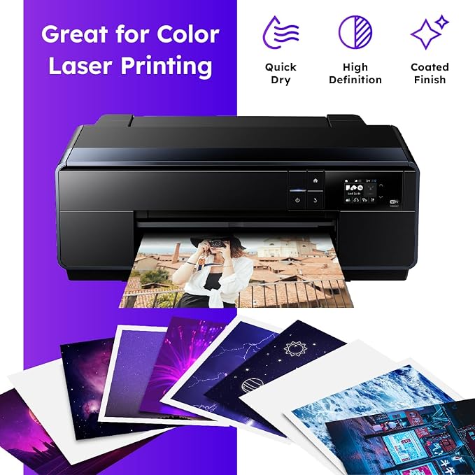 Dull 80lb Text Digital Low Gloss Paper, Double Sided C2S, Design Proposals - Image 3