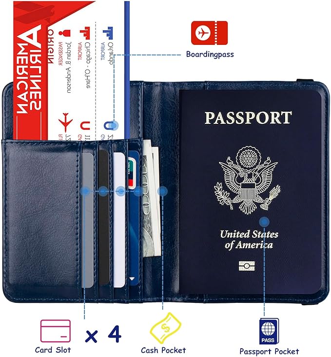 TOURSUIT RFID Blocking Passport Holder - Image 2