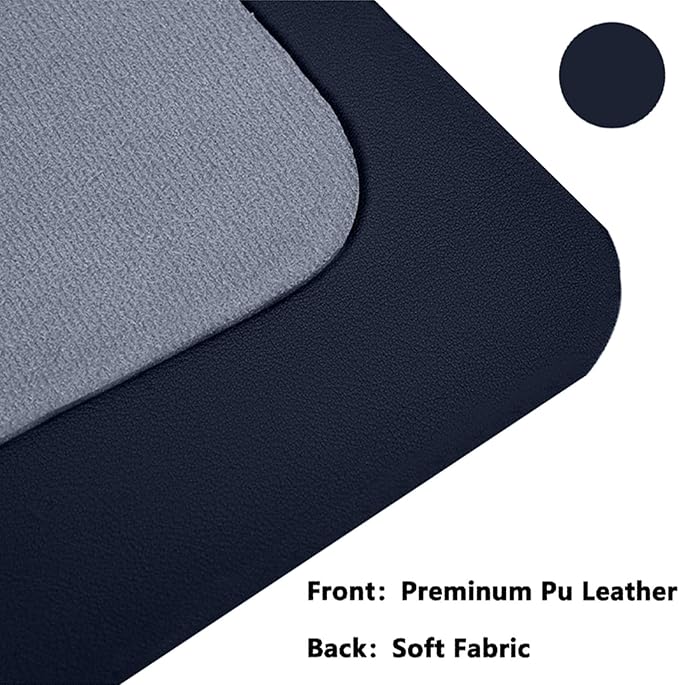 PU Leather Desk Pad Protector Gaming Mouse Pad Non Slip Desk Mat - Image 6