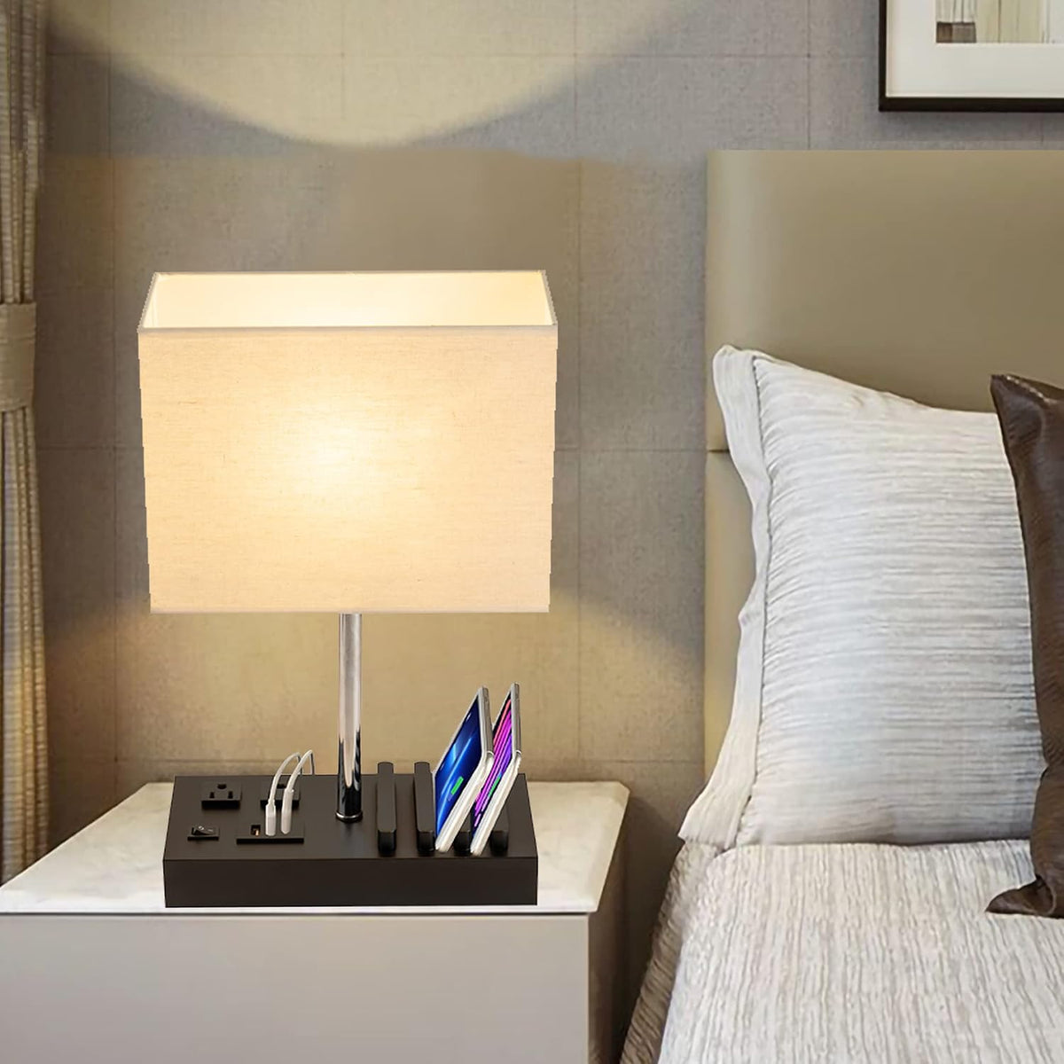 briever usb table lamp, multi-functional desk lamp with, package contents