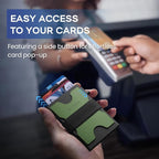 RUNBOX Slim Card Holder Wallet for Men, Minimalist RFID Blocking Wallet - Image 4
