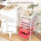 RELAX4LIFE 6-Drawer Rolling Storage Cart - Image 6