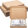 wowxyz brown shipping boxes 13x10x2" 25 pack, main product view