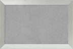 Amanti Art Silver Framed Magnetic Board 24x36 Large Vision Board by AmantiArt
