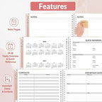 SUNEE 2026 Appointment Book, Quarter-Hourly, Weekly & Monthly - Image 5