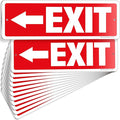 iSYFIX Exit Signs 12 Pack 12x4 Inch by iSYFIXPREMIUMSIGNS