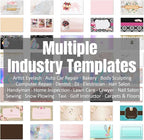 Custom Business Cards Double-Sided Personalized Stationery | Professional - Image 3