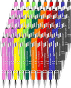 Luxeviss 50 Pcs Inspirational Pens Bulk by LuxevissWriteYourRise