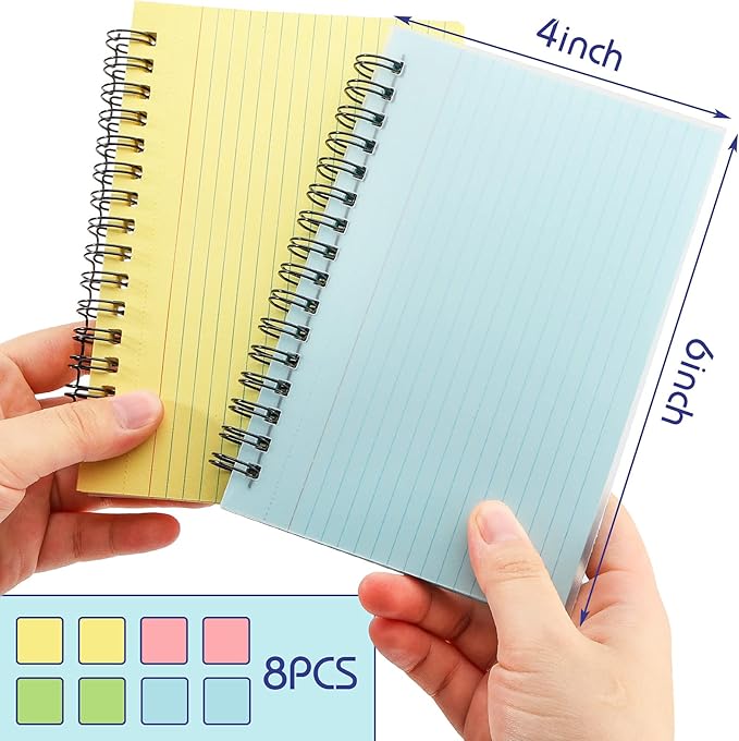 Koogel 400PCS Colored Index Cards, 4x6 Ruled Index Cards - Image 2