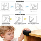 12 Pack Soft Corner Protector Baby Proofing Edge & Corner Guards, Furniture - Image 5