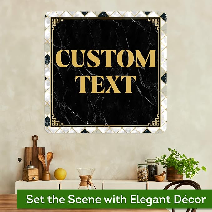 Custom Sign, Custom Street Sign, 11 Font Colors, 13 Font Styles, 4 Hole Options - Image 4