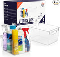 ClearSpace Clear Plastic Storage Bins – Pantry Organizers & Storage Containers by ClearSpace