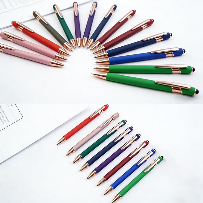 CRME 10pcs Inspirational Ballpoint Pens Set Different Copywriting Combination - Image 2