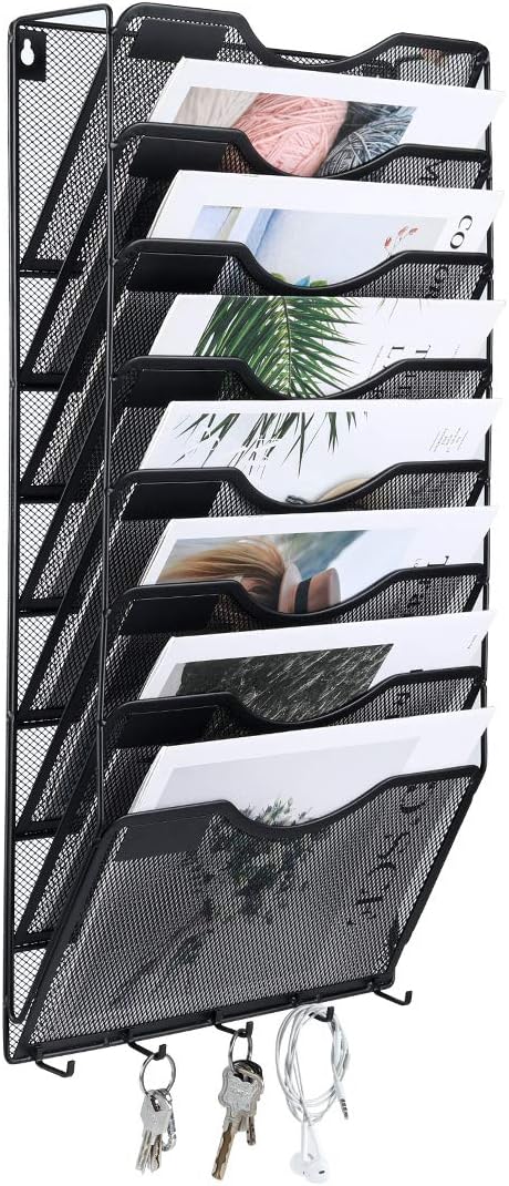 EasyPAG 8 Pocket Mesh Wall File Organizer by EasyPAG