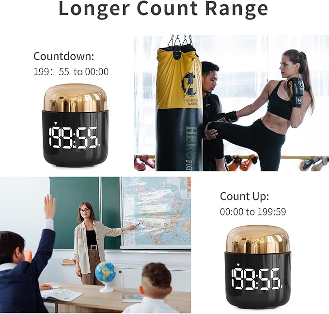 MeesMeek Digital Kitchen Timer, Countdown Countup Timer - Image 4