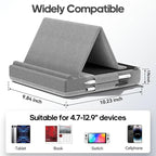 KDD Tablet Pillow Stand, Bed and Desk, Foldable Soft Pad Dock - Image 8
