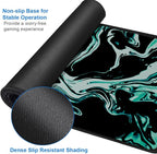 Large Mouse Pad, 31.5x15.7 inch Large Extended Computer Keyboard Mouse Mat - Image 4