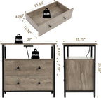 Edbuosy 27 inch Wide Night Stand - Image 3
