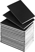 Lzerking Mini Notepads Bulk 36 Pack Small Journal Pocket Notepad-Black Cover by Lzerking