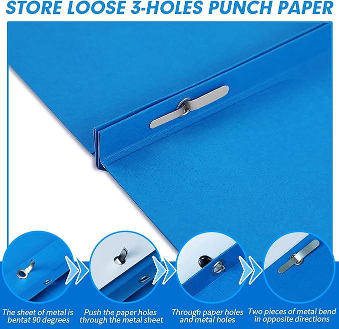 Two Pocket Folders, RAZCC 100 Pack Two Pocket - Image 4