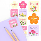 Large Name Labels for Kids by Teddylabels