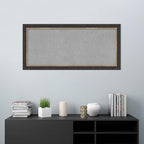 Amanti Art Black Framed Magnetic Board 25x53 Oversize Vision Board - Image 5