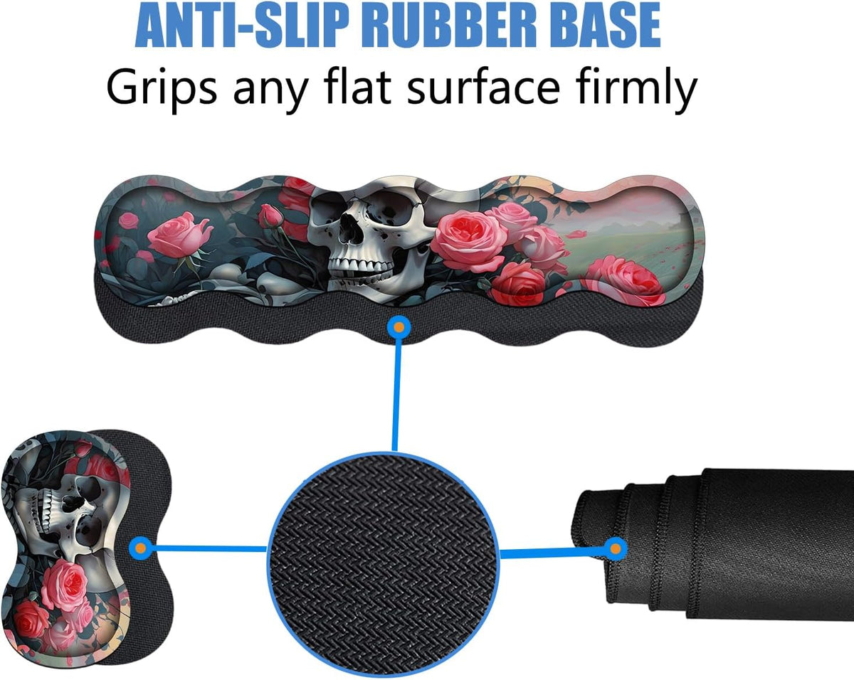 4 in 1 Ergonomic Memory Foam Mouse Pad Wrist Rest Set, Large XXL Gaming Desk ...