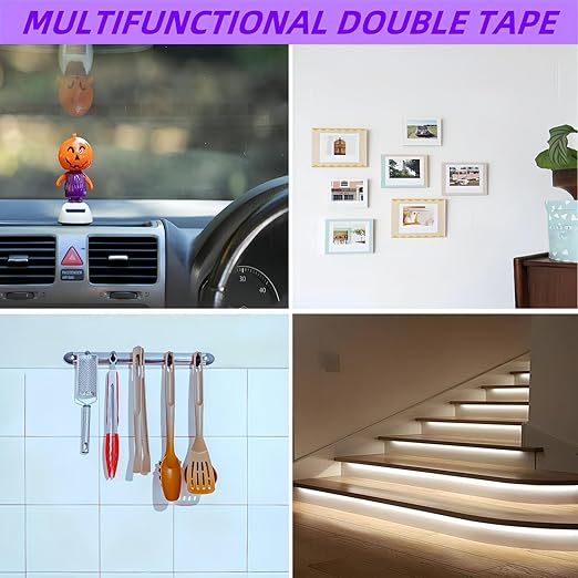 Gasenvan Double Sided Tape Heavy Duty, Mounting Adhesive Tape 1 in x 15.4 ft - Image 5