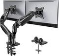 HUANUO Dual Monitor Stand, Fully Adjustable Gaming Monitor Desk Mount by HUANUO